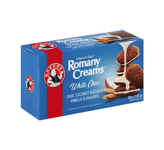 Bakers Romany Creams Vanilla White